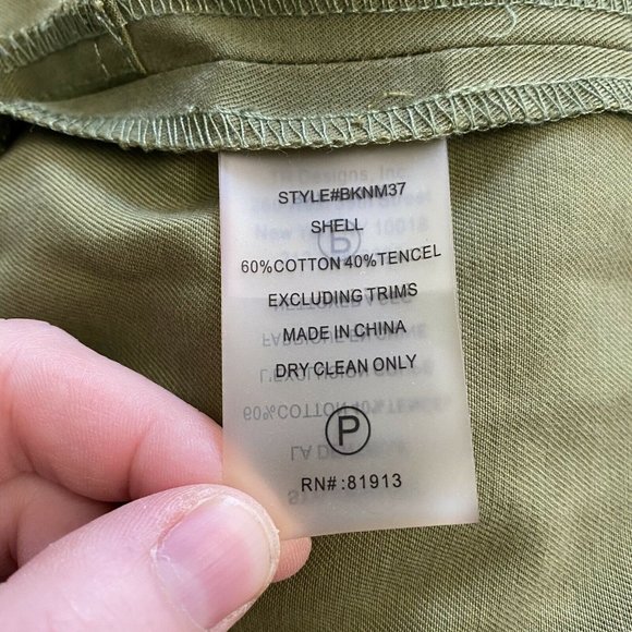 Plenty by Tracy Reese Women's Sleeveless Utility S - Picture 7 of 8